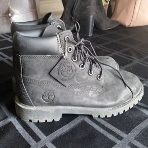 Black Timberland Boots